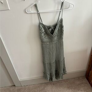 Dress tie in the back